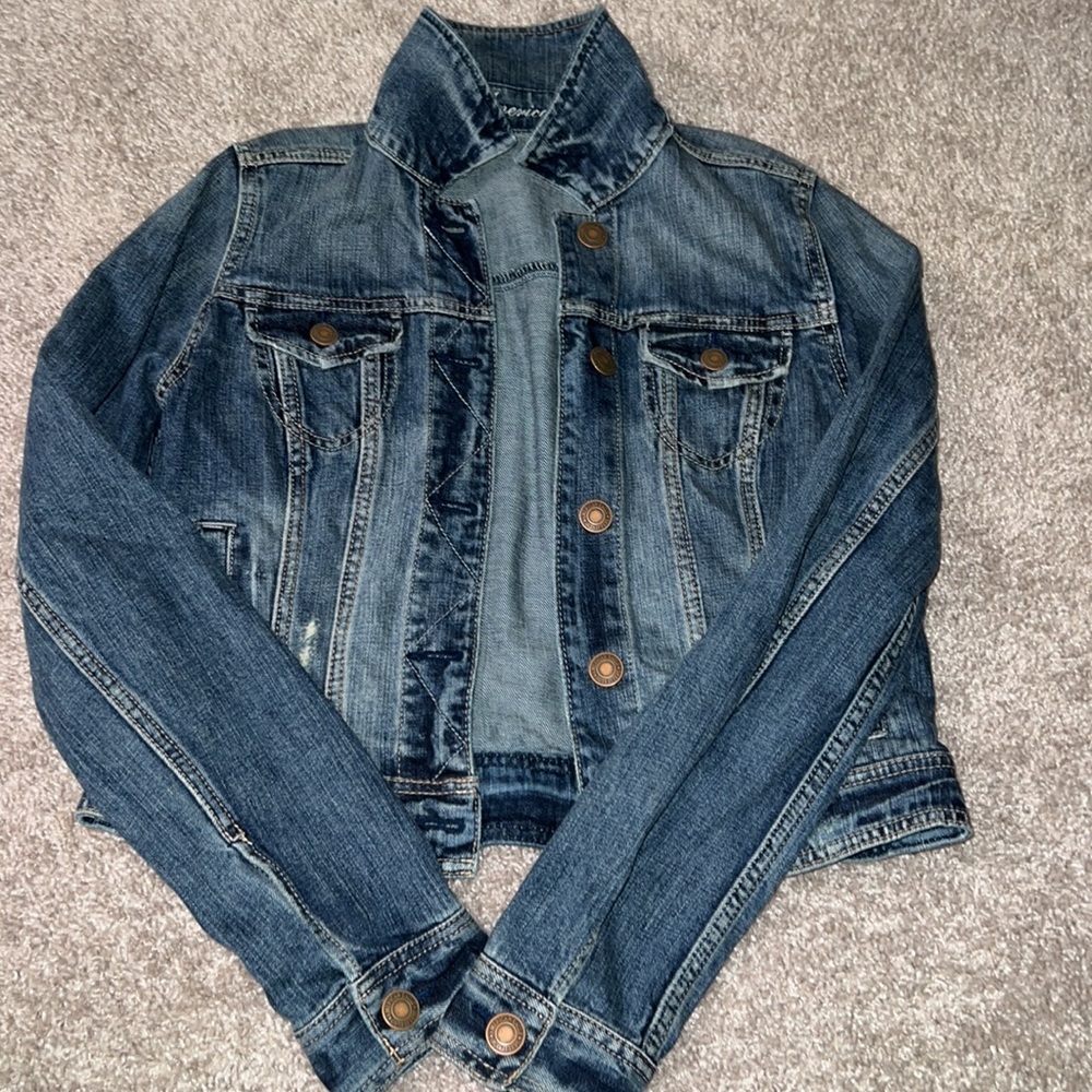 American eagle Jean Jacket - Picture 3 of 9